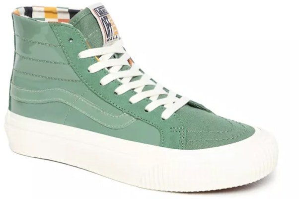 Karina Rozunko x Vans Sk8-Hi Decon SF 'Patent Hedge Green' VN0A4UWN22X Lookbook Karina Rozunko x Vans Sk8-Hi Decon SF 'Patent Hedge Green' VN0A4UWN22X
