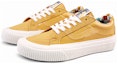 Lookbook Karina Rozunko x Vans Sk8-Low Reissue SF 'Patent Honey Gold' Kuning Emas. VN0A4UWI24L