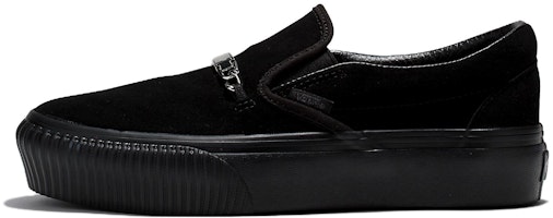 Karina Rozunko x Vans 低幫厚底 SF 潮流休閒 防滑耐磨 板鞋 男女同款 黑色 Buy Karina Rozunko x Vans 低幫厚底 SF 潮流休閒 防滑耐磨 板鞋 男女同款 黑色