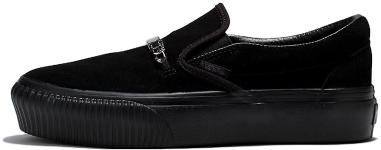 Karina Rozunko x Vans 低幫厚底 SF 潮流休閒 防滑耐磨 板鞋 男女同款 黑色 Buy Karina Rozunko x Vans 低幫厚底 SF 潮流休閒 防滑耐磨 板鞋 男女同款 黑色