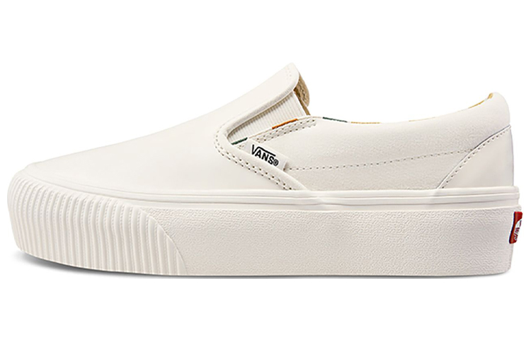 Karina Rozunko Vans Slip-On Platform SF 'Patent Marshmallow'