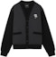 Order KARL LAGERFELD Black Casual Logo V-Neck Long Sleeve Jacket. 1K1D50101861