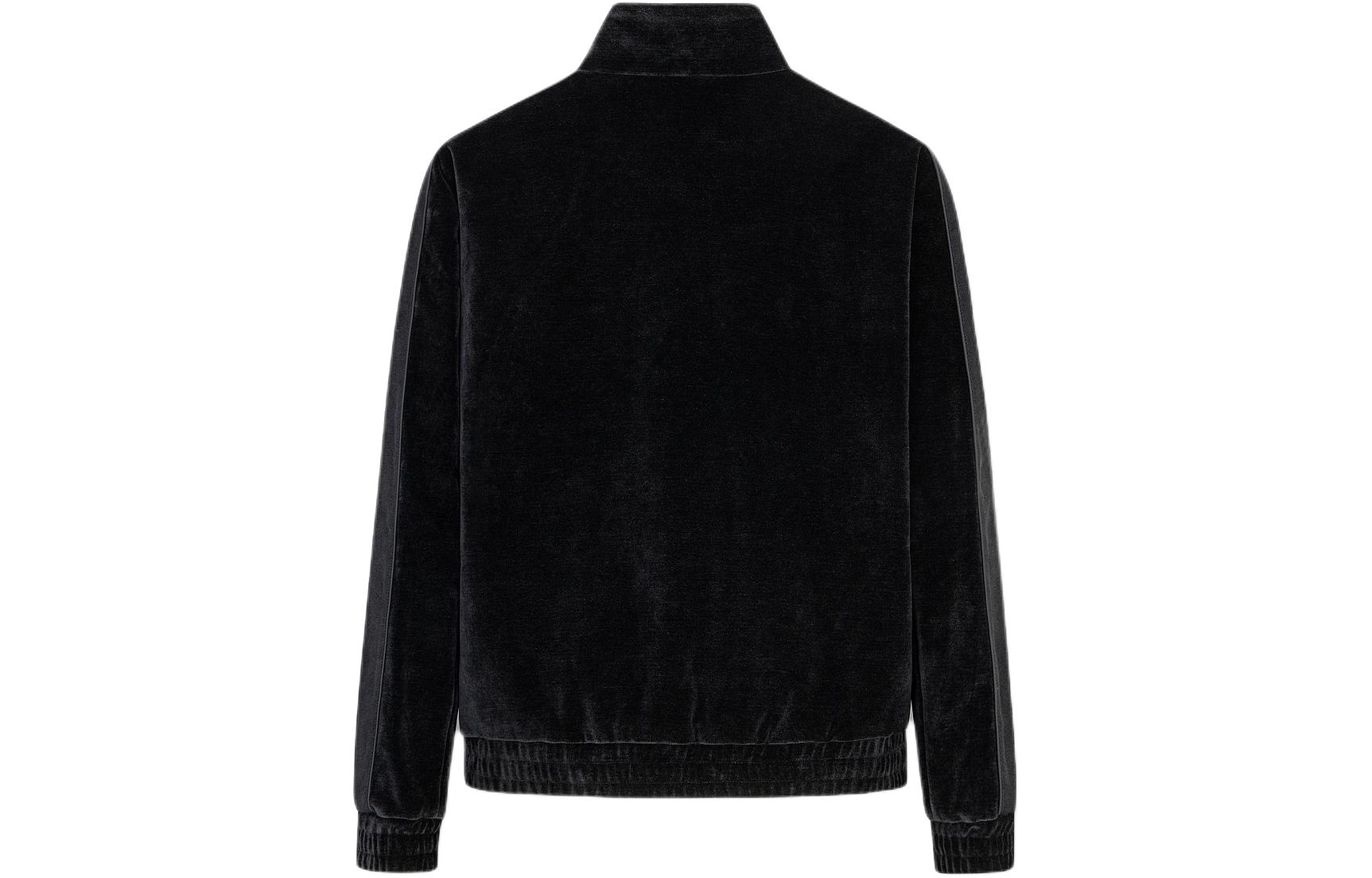 Lookbook KARL LAGERFELD  Black Letter Print Zip-Up Jacket 1K1C50101155