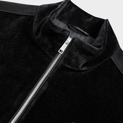 KARL LAGERFELD Black Letter Print Zip-Up Jacket 1K1C50101155 Shop KARL LAGERFELD Black Letter Print Zip-Up Jacket 1K1C50101155