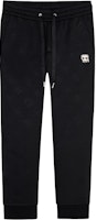 KARL LAGERFELD Black Logo Beaded Jogger Pants Relaxed Fit. 1K1B50402538 KARL LAGERFELD Black Logo Beaded Jogger Pants Relaxed Fit. 1K1B50402538