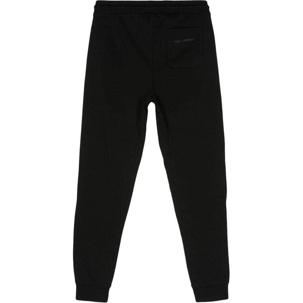 Lookbook KARL LAGERFELD  Black Logo Drawstring Jogger Sweatpants 705402541900