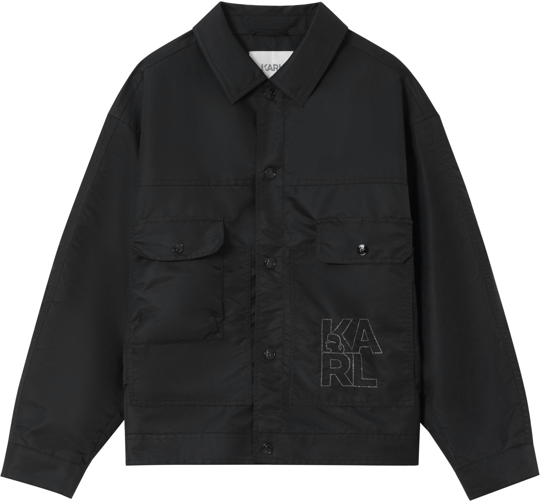 karl-lagerfeld-black-logo-print-long-sleeve-jacket-coat-1-k1-d50101856
