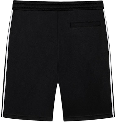 KARL LAGERFELD Black Logo Striped Mid-Rise Casual Shorts. 241N1025 Lookbook KARL LAGERFELD Black Logo Striped Mid-Rise Casual Shorts. 241N1025