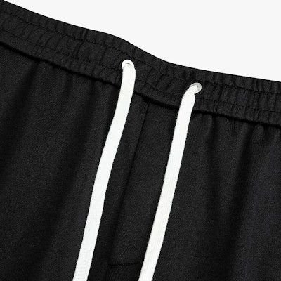 KARL LAGERFELD Black Logo Striped Mid-Rise Casual Shorts. 241N1025 Sizing KARL LAGERFELD Black Logo Striped Mid-Rise Casual Shorts. 241N1025