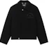 Order KARL LAGERFELD Black Outdoor Single-Breasted Letter Print Jacket. 1K1D50101817