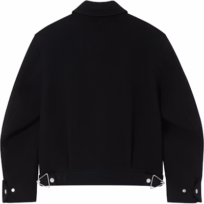 KARL LAGERFELD Black Outdoor Single-Breasted Letter Print Jacket. 1K1D50101817 Lookbook KARL LAGERFELD Black Outdoor Single-Breasted Letter Print Jacket. 1K1D50101817
