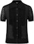 Buy KARL LAGERFELD Black Short Sleeve Knit Shirt Casual Luxury Style 241L2047