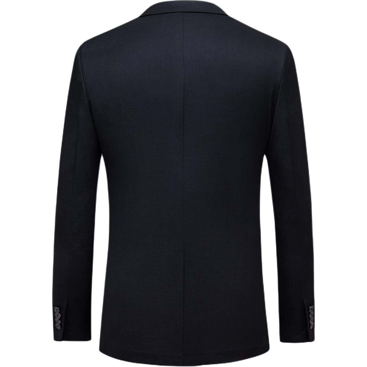 Lookbook カール ラガーフェルド ブラック シングルブレストブレザー バックベント付き 1K1C10305165