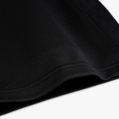 KARL LAGERFELD Black Urban Social Straight-Leg Casual Shorts with Side Stripes 241N1026 Details for KARL LAGERFELD Black Urban Social Straight-Leg Casual Shorts with Side Stripes 241N1026