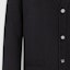 Sizing KARL LAGERFELD Black V-Neck Casual Knit Cardigan Long Sleeve Sweater E37M2003