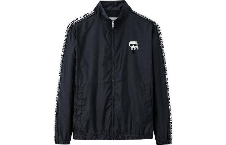 Karl Lagerfeld  Black Zip-Up Long Sleeve Jacket for Outdoor and Commuting. 1K1C10101675 圖 2