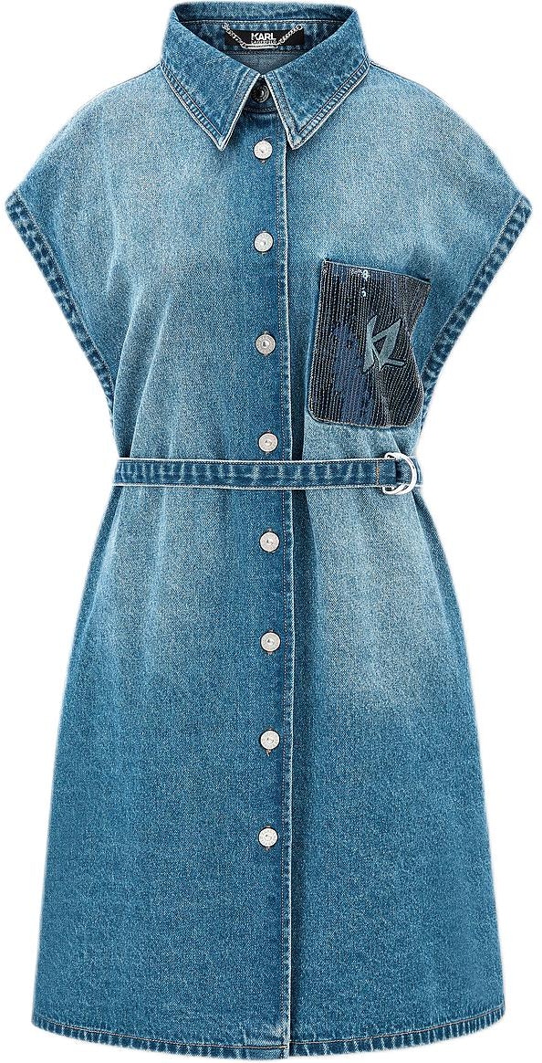 karl-lagerfeld-blue-pocket-buttoned-denim-short-sleeve-mini-dress-231-l1347