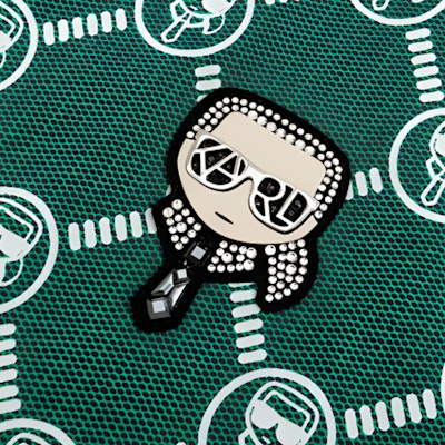 KARL LAGERFELD 綠色圖案連帽外套 拉鍊夾克 適街頭旅行 1K1D10101019 Lookbook KARL LAGERFELD 綠色圖案連帽外套 拉鍊夾克 適街頭旅行 1K1D10101019