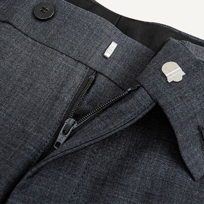 KARL LAGERFELD Logo Beaded Mid-Waist Straight Casual Pants Grey 1K1D10401061 Shop KARL LAGERFELD Logo Beaded Mid-Waist Straight Casual Pants Grey 1K1D10401061