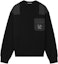 Order KARL LAGERFELD Logo Print Crewneck Sweatshirt Black. 1K1D70603853