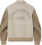 Lookbook Karl Lagerfeld Loose-Fit Colorblock Logo Button Jacket Light Khaki. 1K1D70101851