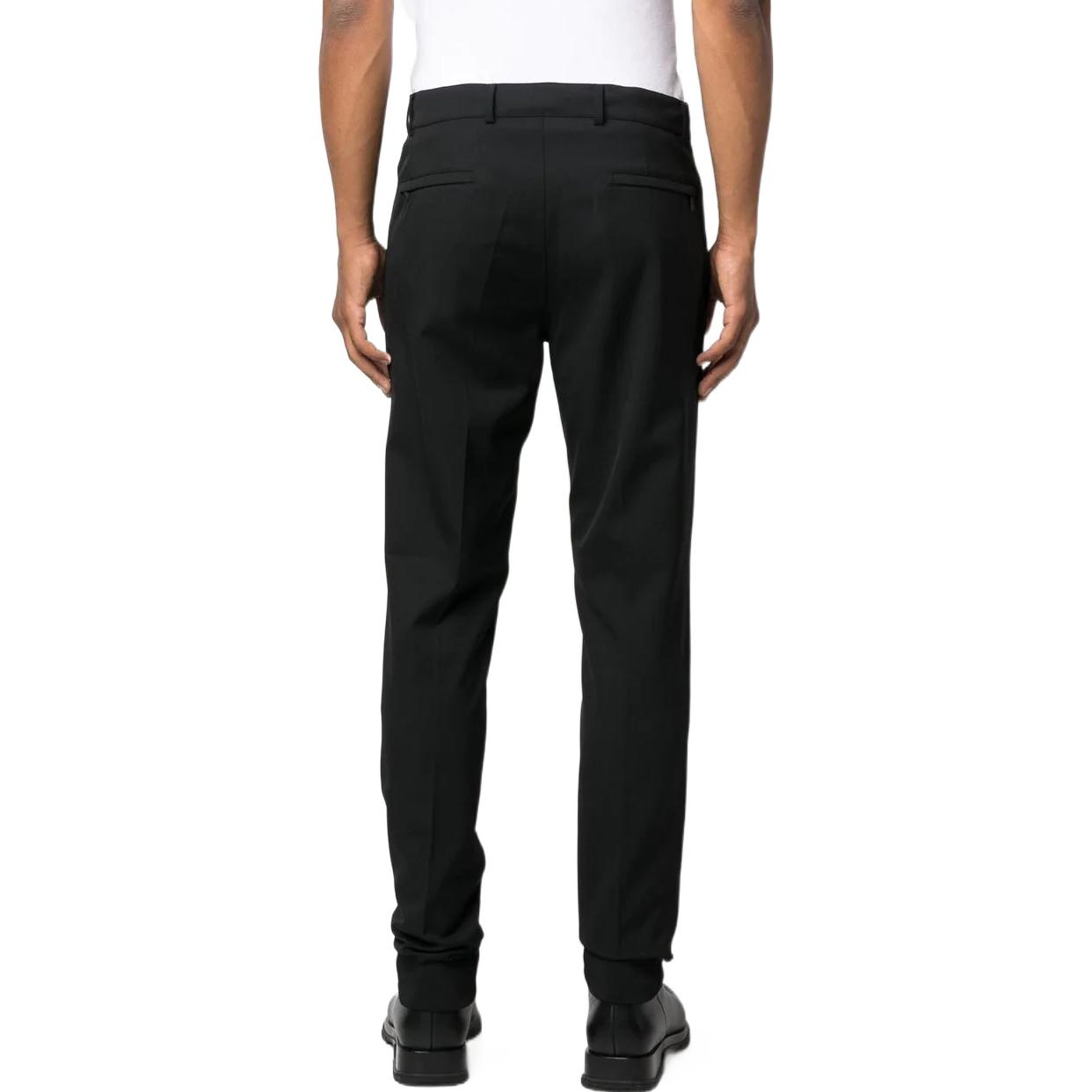 Shop KARL LAGERFELD  Solid Color Tapered Casual Pants. 255780523083990