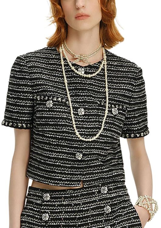 karl-lagerfeld-urban-tweed-short-sleeve-jacket-grey-241-l1423