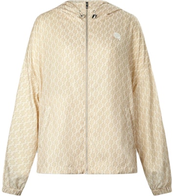 KARL LAGERFELD White Monogram Full-Zip Loose Fit Jacket. 241L1517 Buy KARL LAGERFELD White Monogram Full-Zip Loose Fit Jacket. 241L1517