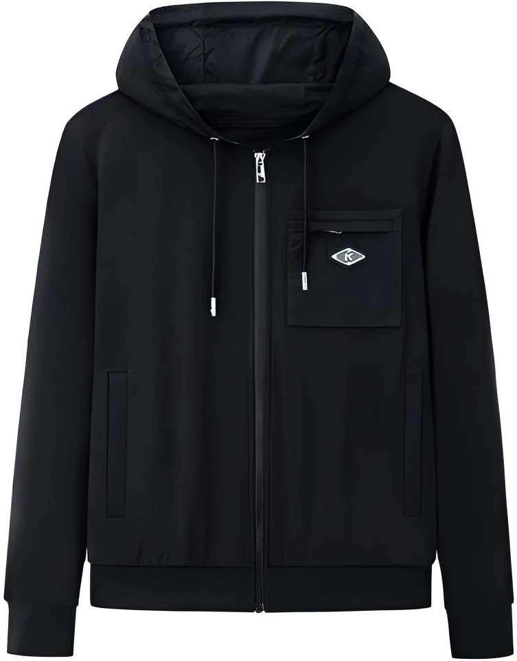 karl-lagerfeld-black-hooded-zip-jacket-casual-street-outdoor-wear-1-k1-c10101030