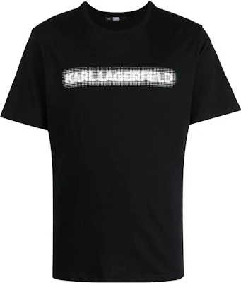 Karl Lagerfeld Black Logo Print Crewneck Short Sleeve T-Shirt 230M1782999 Buy Karl Lagerfeld Black Logo Print Crewneck Short Sleeve T-Shirt 230M1782999