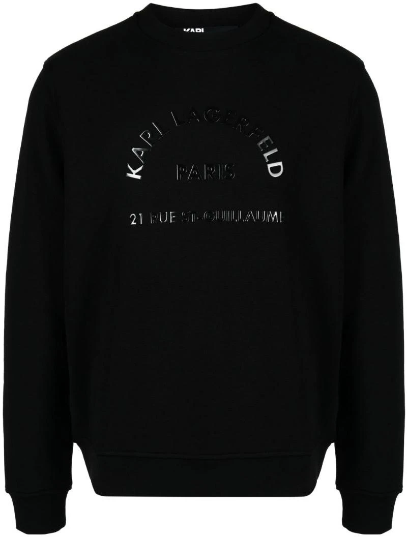 karl-lagerfeld-black-long-sleeve-sweatshirt-with-embossed-logo-print-705043534910