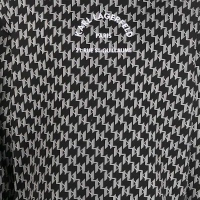 卡尔拉格斐黑色长袖Logo印花卫衣 225M1889996 Details for 卡尔拉格斐黑色长袖Logo印花卫衣 225M1889996