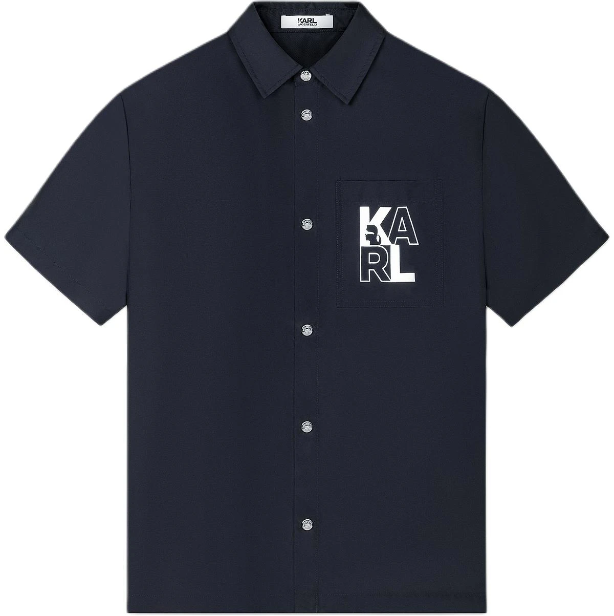 karl-lagerfeld-black-short-sleeve-jacket-with-logo-letter-pattern-1-k1-d10101008