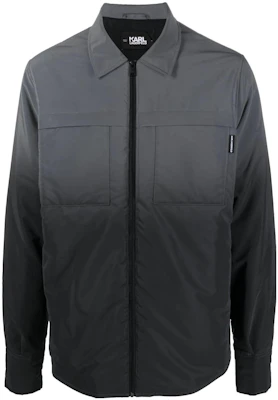 Karl Lagerfeld Black V-Neck Long Sleeve Jacket for Men - Streetwear Travel Style 226M1585291 Buy Karl Lagerfeld Black V-Neck Long Sleeve Jacket for Men - Streetwear Travel Style 226M1585291