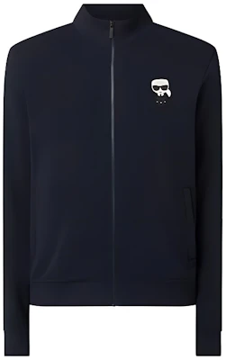 Karl Lagerfeld Blue Logo Print Zipper Jacket for Work and Casual Wear 705895500900690 Buy Karl Lagerfeld Blue Logo Print Zipper Jacket for Work and Casual Wear 705895500900690