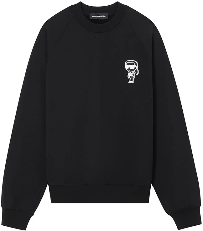 karl-lagerfeld-cartoon-graphic-crewneck-loose-sweatshirt-black-1-k1-d50603806-black