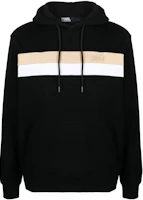 Karl Lagerfeld Colorblock Logo Hoodie Black 705413533910 Karl Lagerfeld Colorblock Logo Hoodie Black 705413533910