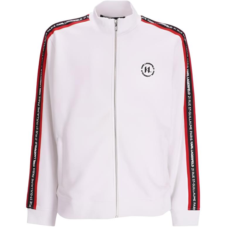 Karl Lagerfeld Colorblock Zip-Up Stand Collar Jacket 70542453290010