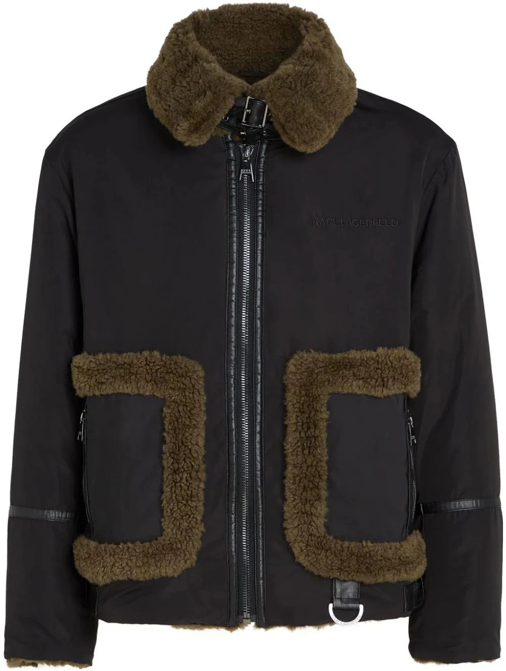 karl-lagerfeld-fw-23-black-zip-up-collared-casual-jacket-236-m1502926