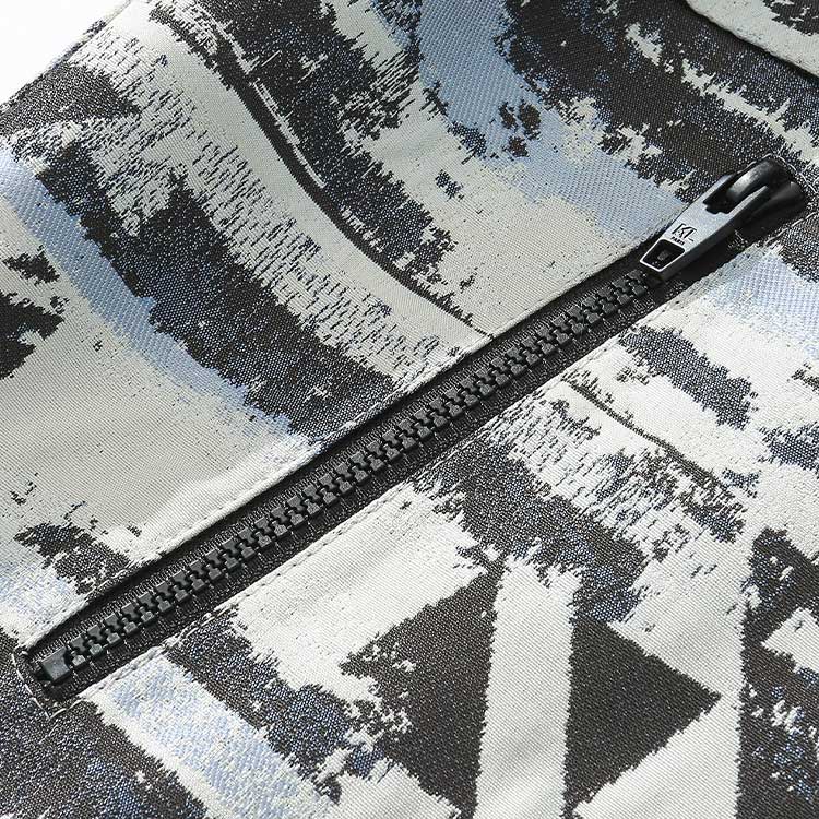 Details for Karl Lagerfeld 幾何圖案休閒連帽外套 男款 淺藍色 1K1D50101813