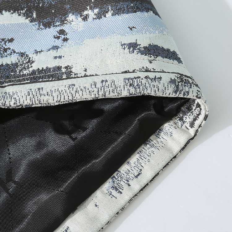 Sizing Karl Lagerfeld 幾何圖案休閒連帽外套 男款 淺藍色 1K1D50101813