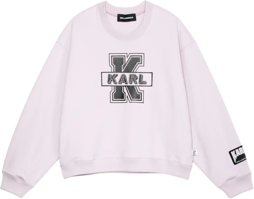 Karl Lagerfeld 紫色字母印花寬鬆版男女款圓領衛衣 1K3C50603833 Buy Karl Lagerfeld 紫色字母印花寬鬆版男女款圓領衛衣 1K3C50603833