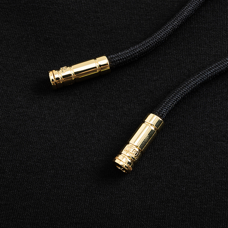 Shop 卡尔拉格斐标志印花黑色连帽衫宽松休闲款 1K1B50603143-BLACK