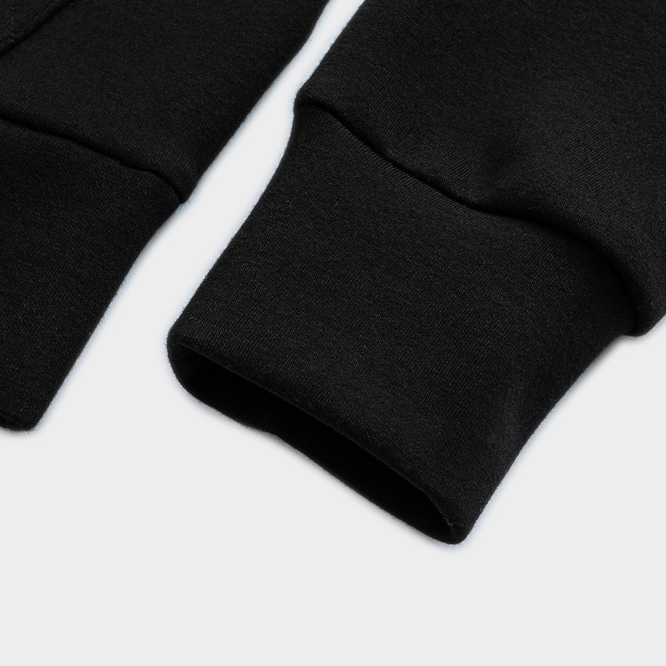 Purchase 卡尔拉格斐标志印花黑色连帽衫宽松休闲款 1K1B50603143-BLACK