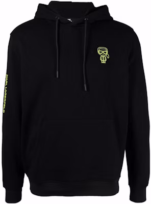 Karl Lagerfeld Logo Print Black Hoodie for Men 705420521900120 Buy Karl Lagerfeld Logo Print Black Hoodie for Men 705420521900120