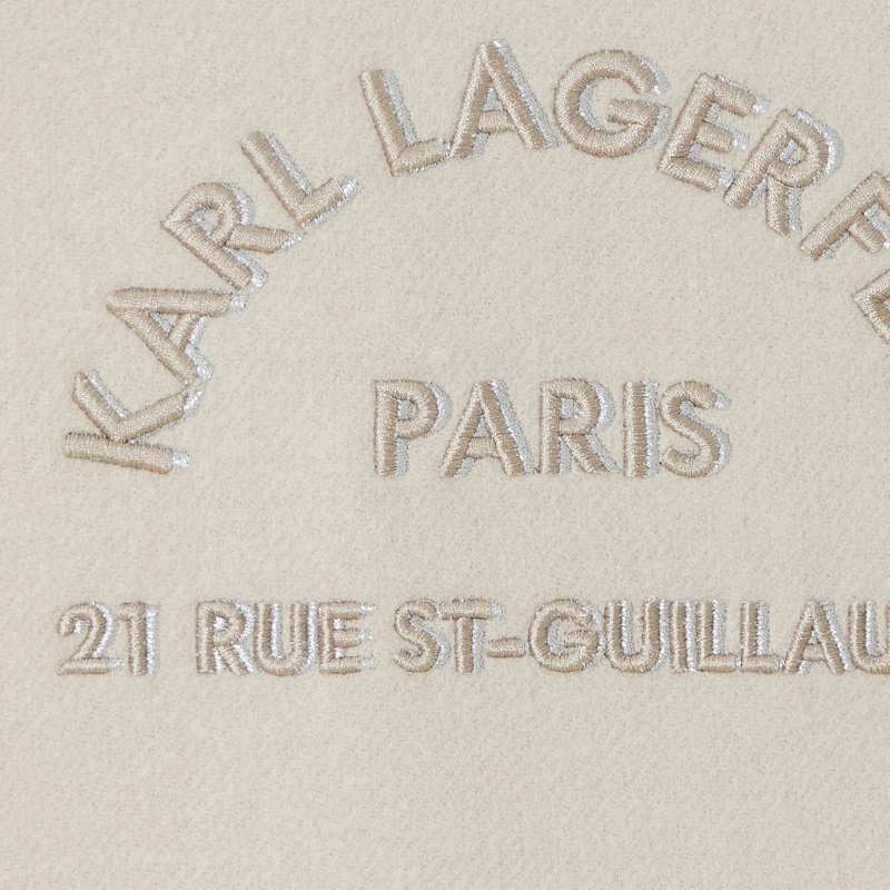 Karl Lagerfeld Logo Print Single-Breasted Blazer Jacket Men’s Light Beige 1K1D50101817 圖 4