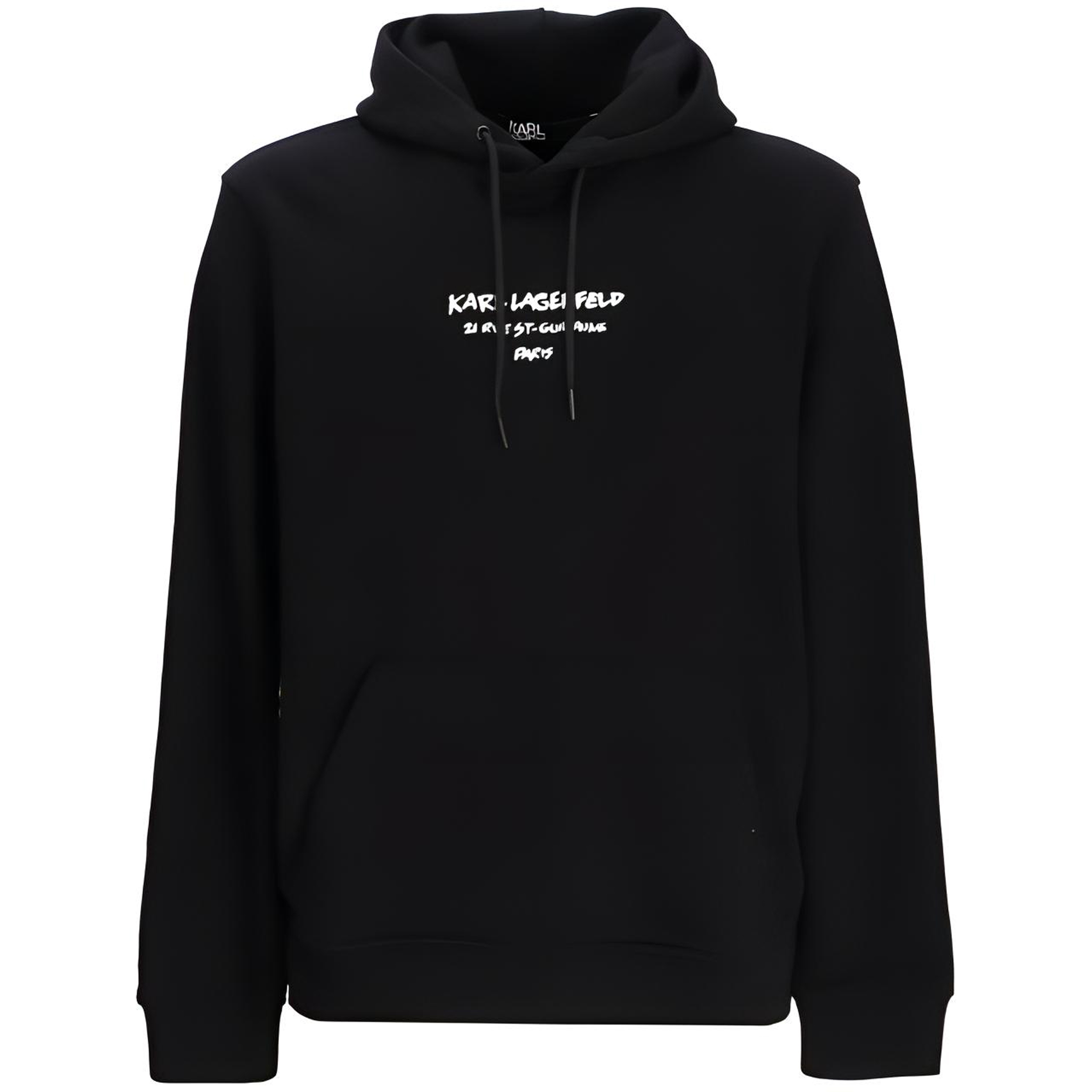 Karl Lagerfeld Loose Fit Hoodie with Letter & Character Print 705411533910-991