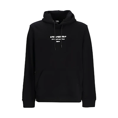 Karl Lagerfeld Loose Fit Hoodie with Letter & Character Print 705411533910-991