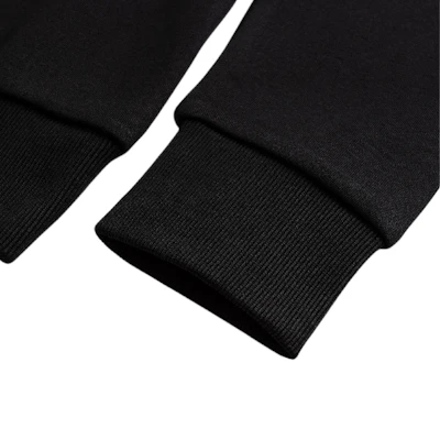 卡尔·拉格斐宽松版刺绣logo黑色连帽衫 1K1C50603014 Shop 卡尔·拉格斐宽松版刺绣logo黑色连帽衫 1K1C50603014