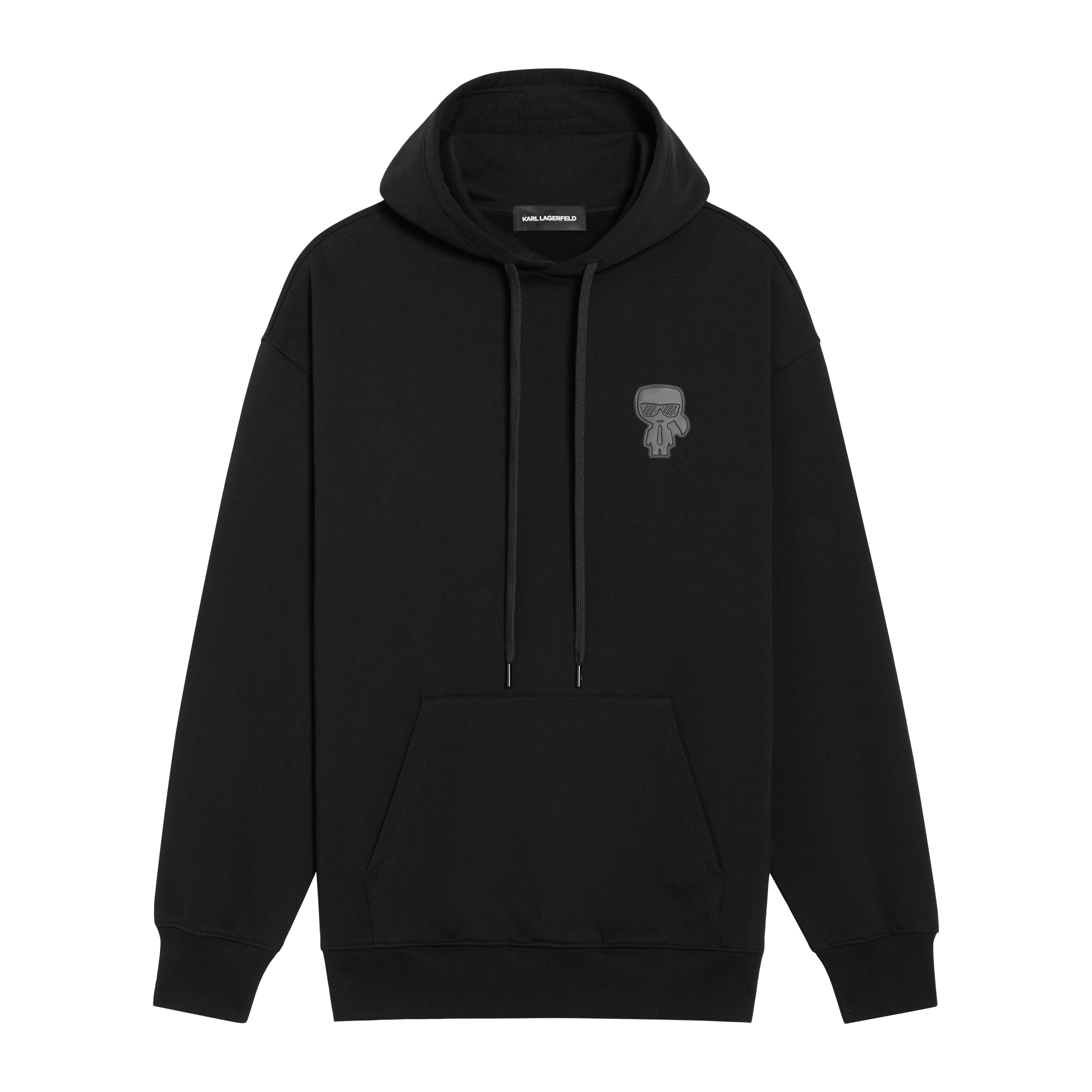 Karl Lagerfeld Oversized Letter Print Sweatshirt Unisex - Black 1K3C50603853